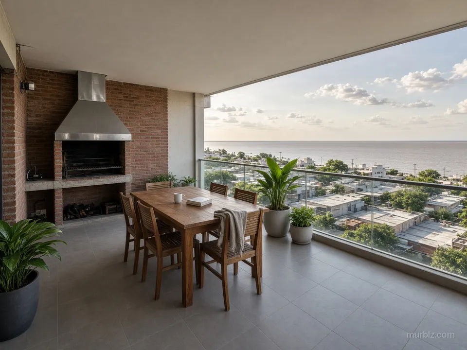Two-bedroom apartment in a new building in Núñez by the river