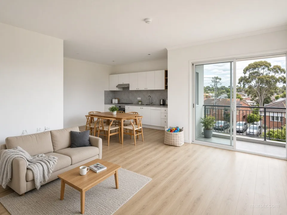 Two-bedroom family apartment in Dandenong