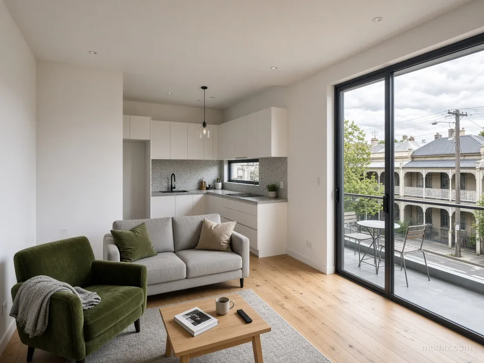 Two-bedroom apartment in Richmond, 5 minutes from the centre