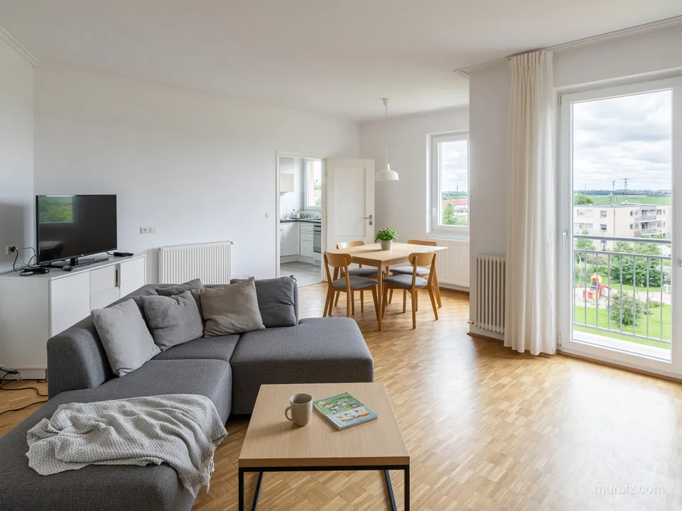 Three-room apartment in Vogelweide district