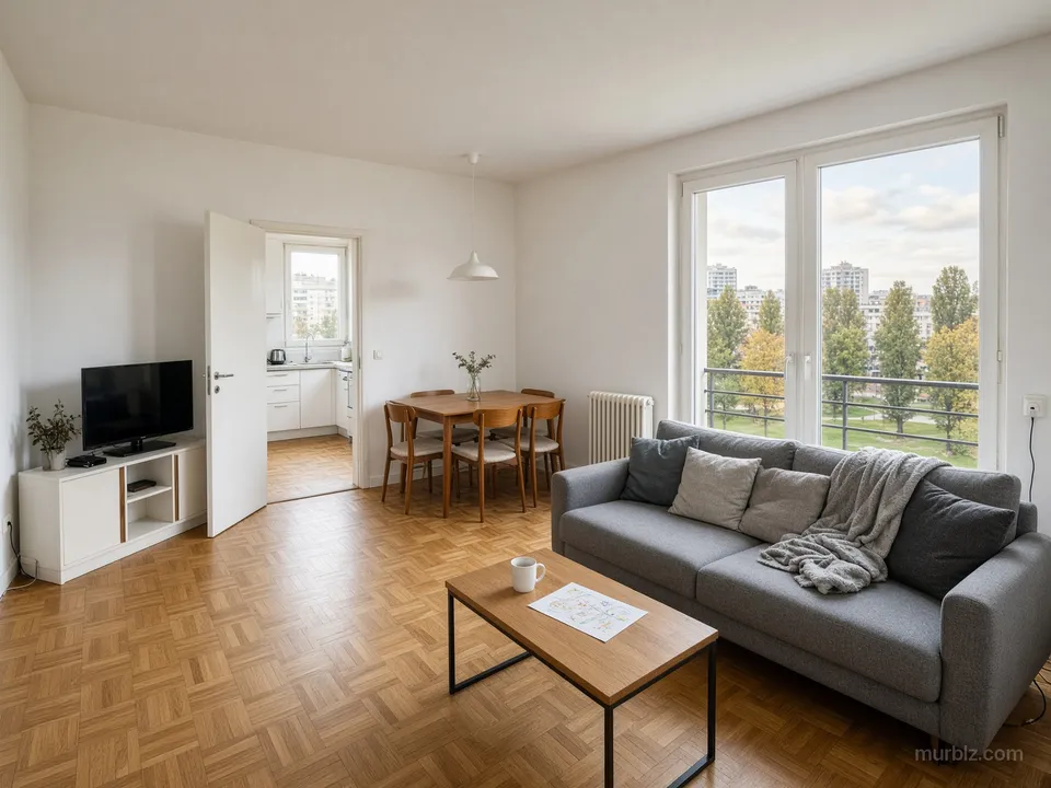 Three-room apartment in Favoriten