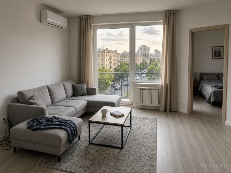 Two-room apartment in Narimanov