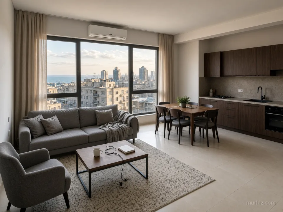 Two-room apartment in Nasimi for permanent residence