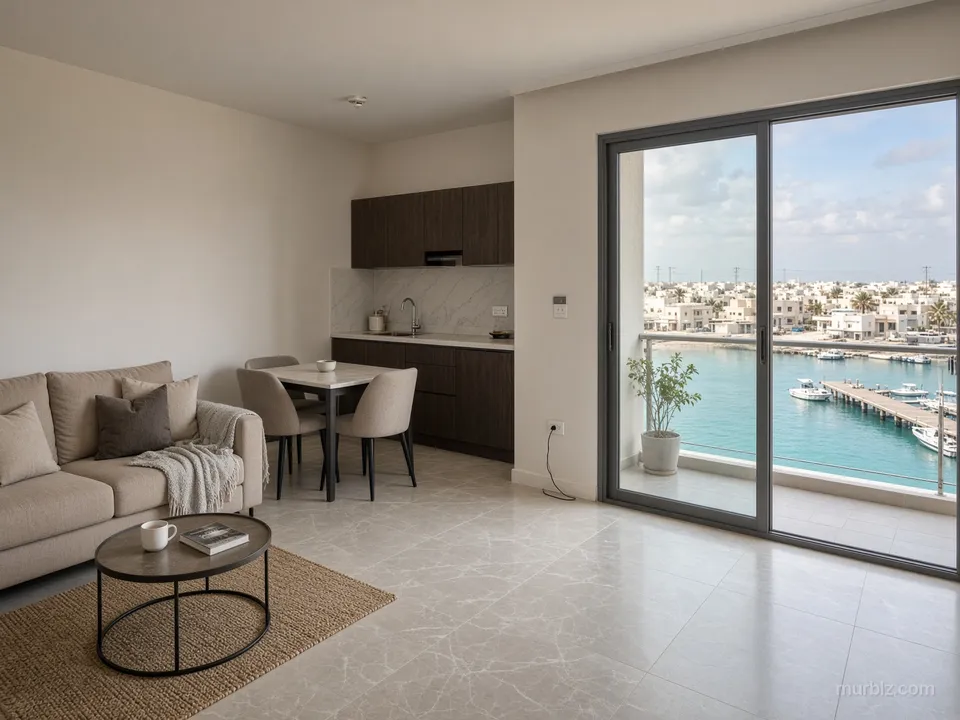 Studio apartment by the lagoon on Amwaj Islands