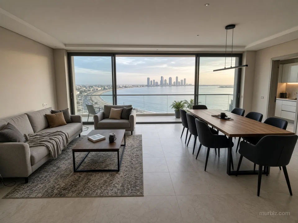 Three-bedroom apartment in Seef for golden residency