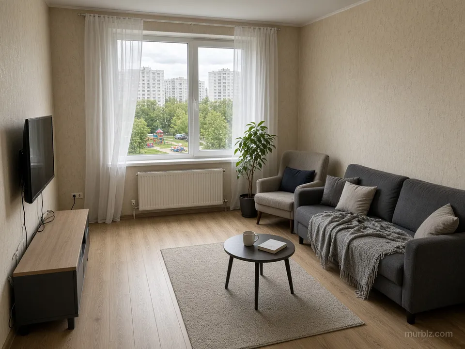 A two-room apartment by Malinovka metro station