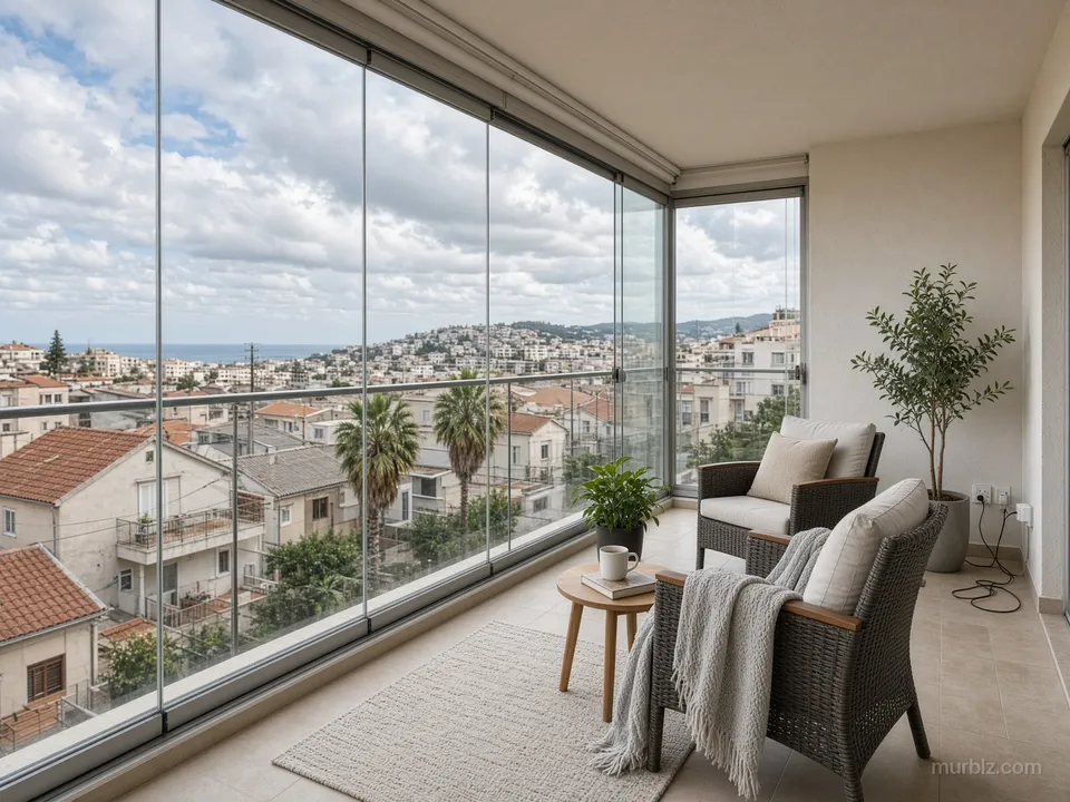Bar merkezinde iki teraslı 62 m² 2+1 daire