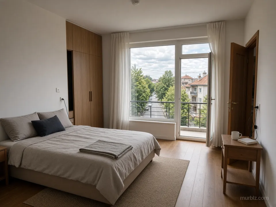 Căn hộ hai phòng ngủ 68 m² trên phố Marka Miljanova