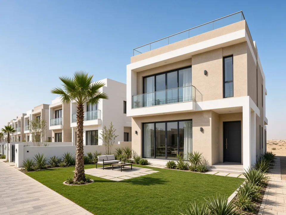 A 176 m² townhouse with a garden in New Cairo for a 5-year residence permit