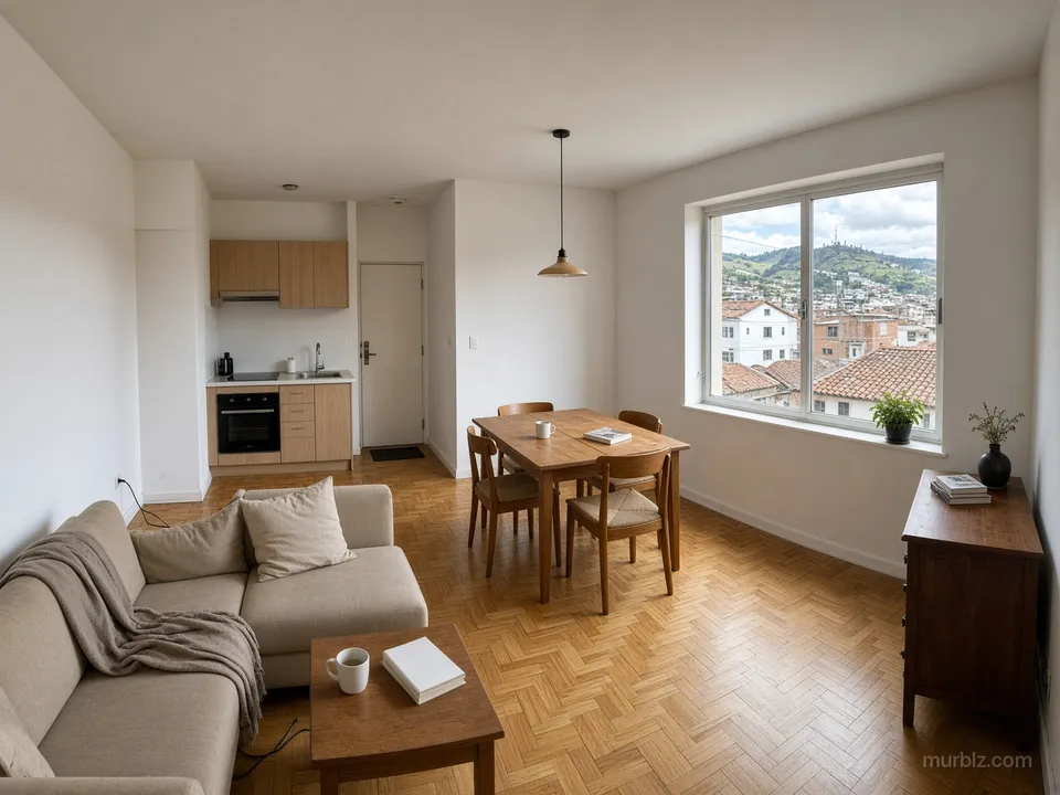One-bedroom apartment in Cuenca to live in and let