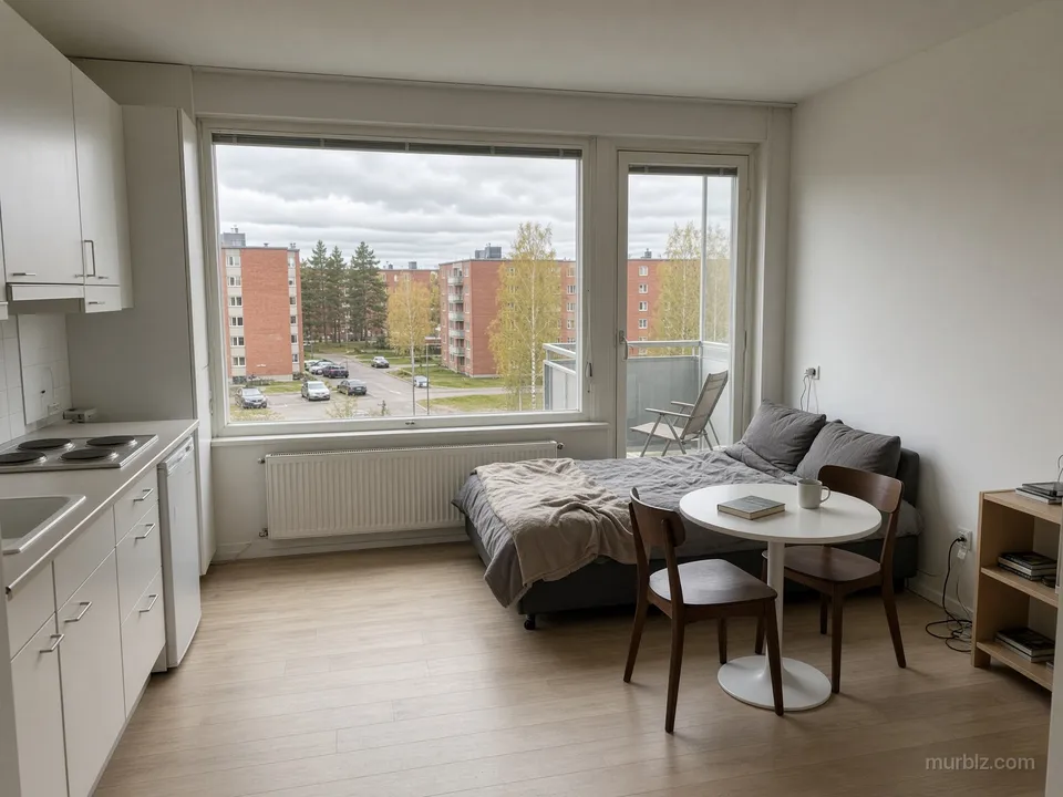 Studio apartment in Lahti by the station