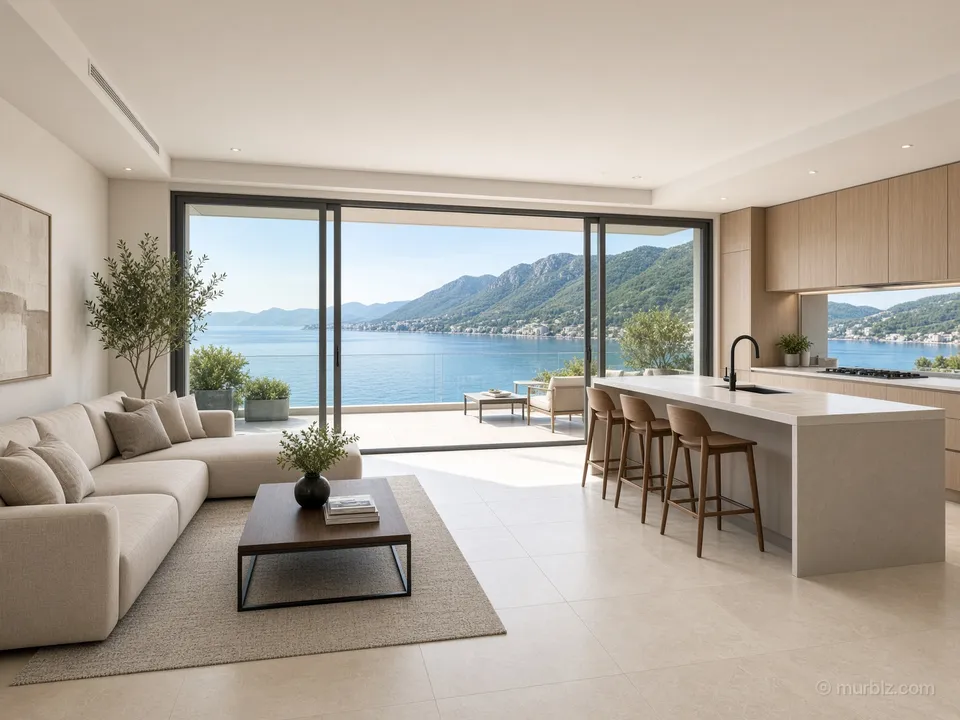 A new 139 m² three-bedroom apartment for a Greek residence permit
