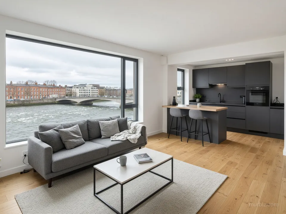 Two-bedroom apartment in Limerick on the River Shannon