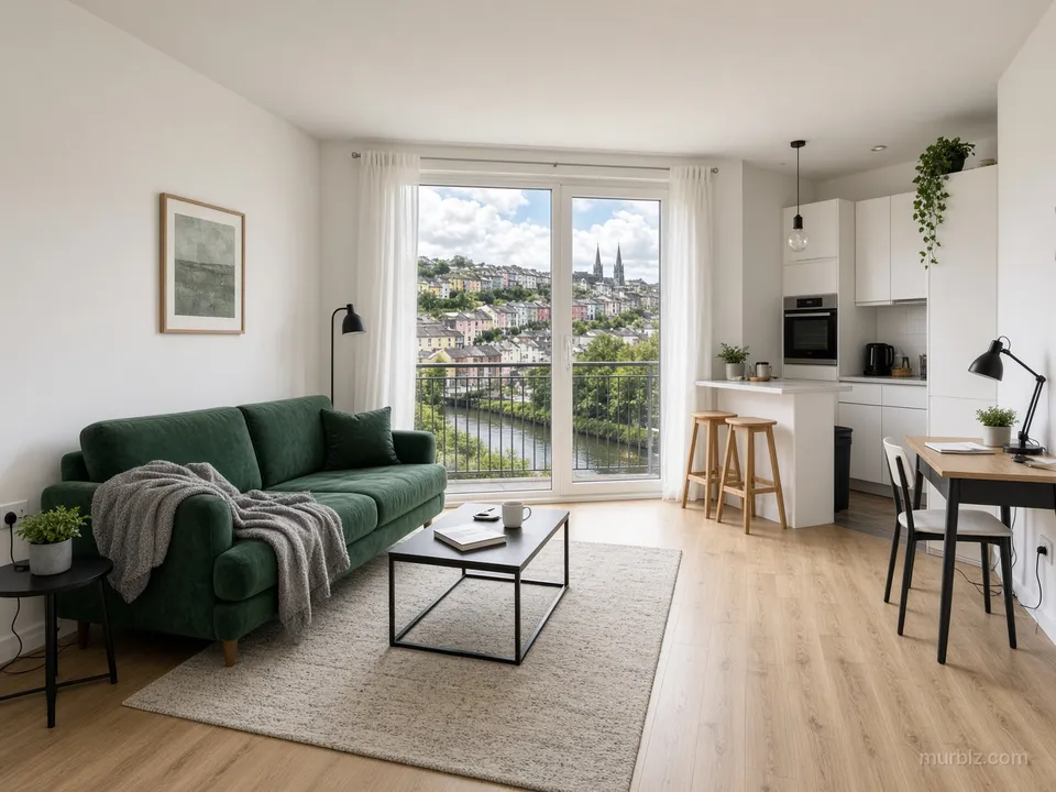 Two-bedroom apartment in Cork, Ireland's second city