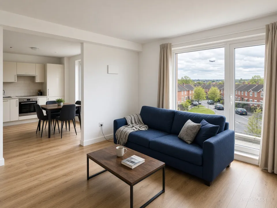 Two-bedroom apartment in Swords near Dublin Airport