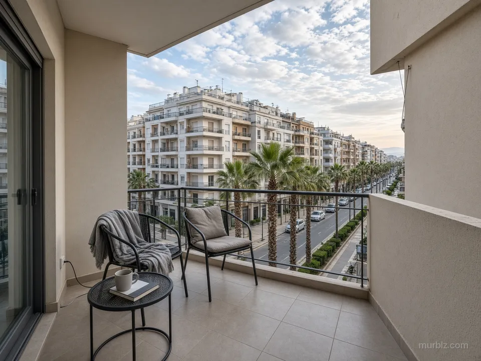 Florida Baja'da balkonlu 65 m² 2+1 daire