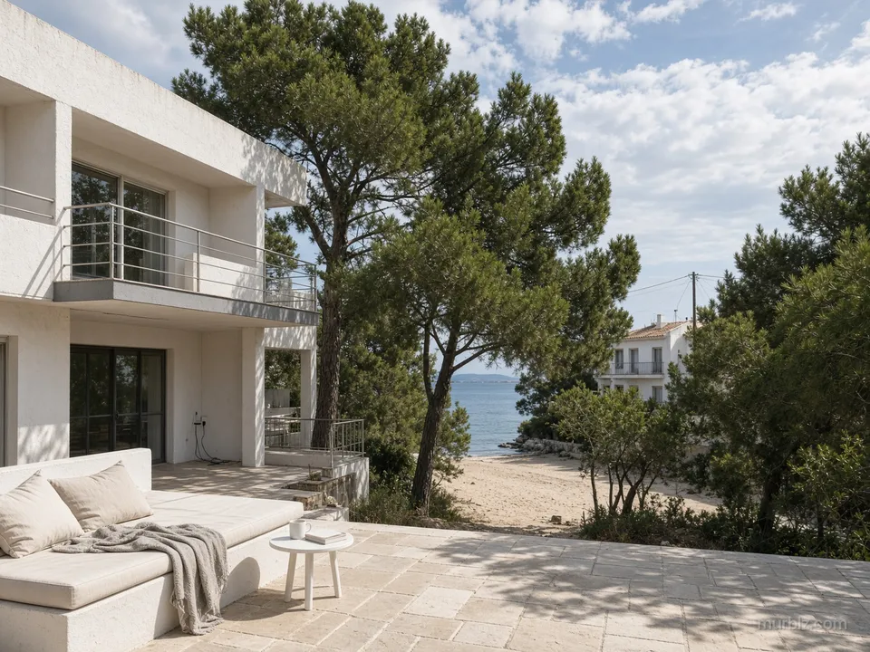 Gòdola plajına 450 m mesafede 65 m² 1+1 daire