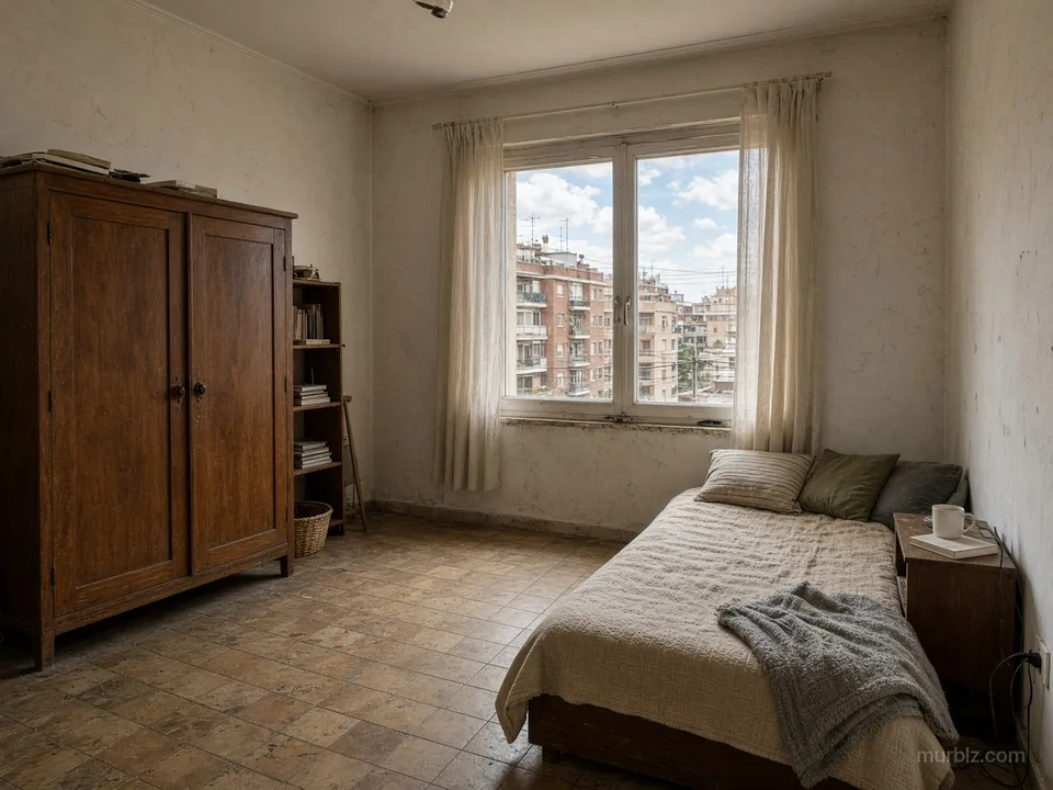Metroya yakın, yenilenecek 28 m² 1+1 daire