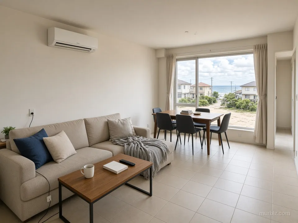 Cala Millor plajına birkaç adım mesafede 57 m² 1+1 daire
