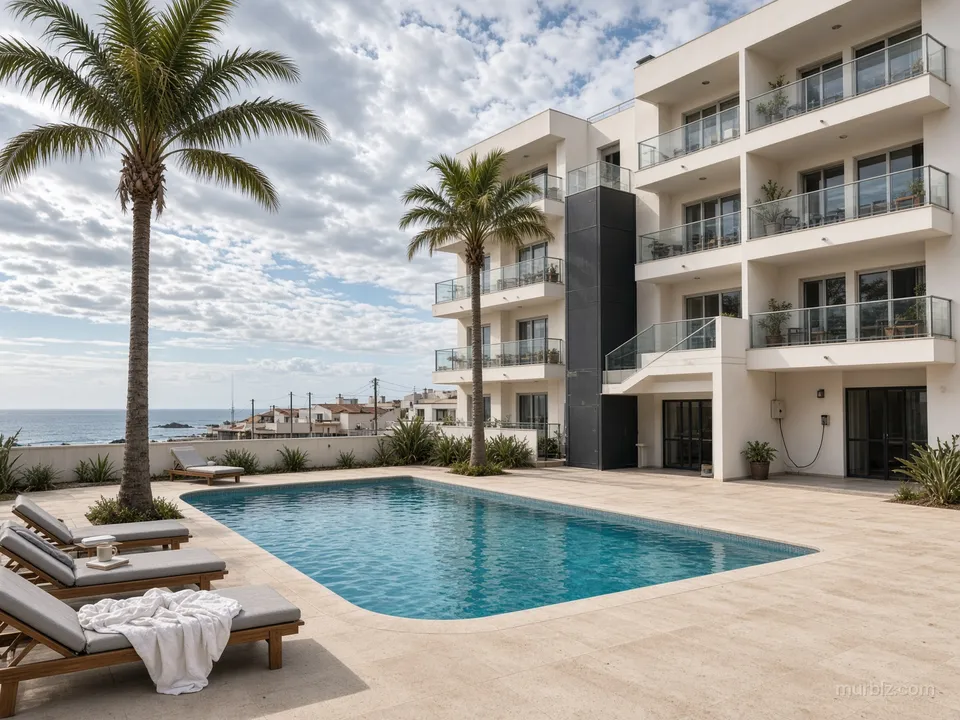 Las Vistas plajına 150 m mesafede 52 m² stüdyo