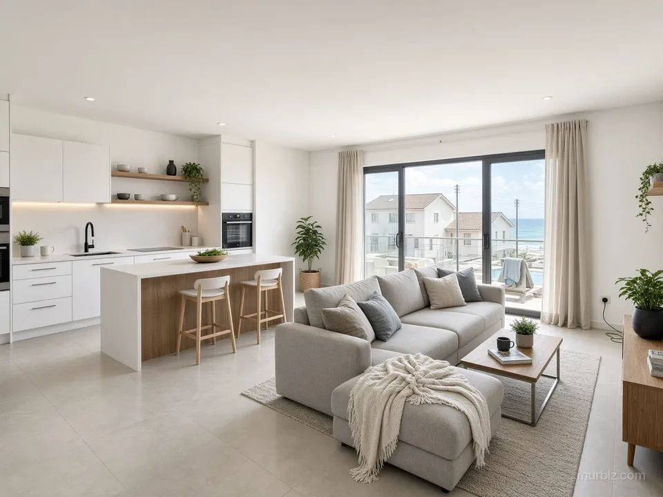 La Mata plajına 80 m mesafede yeni 130 m² 3+1 daire