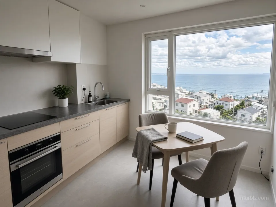 Deniz manzaralı ve garaj yerli 96 m² 3+1 daire