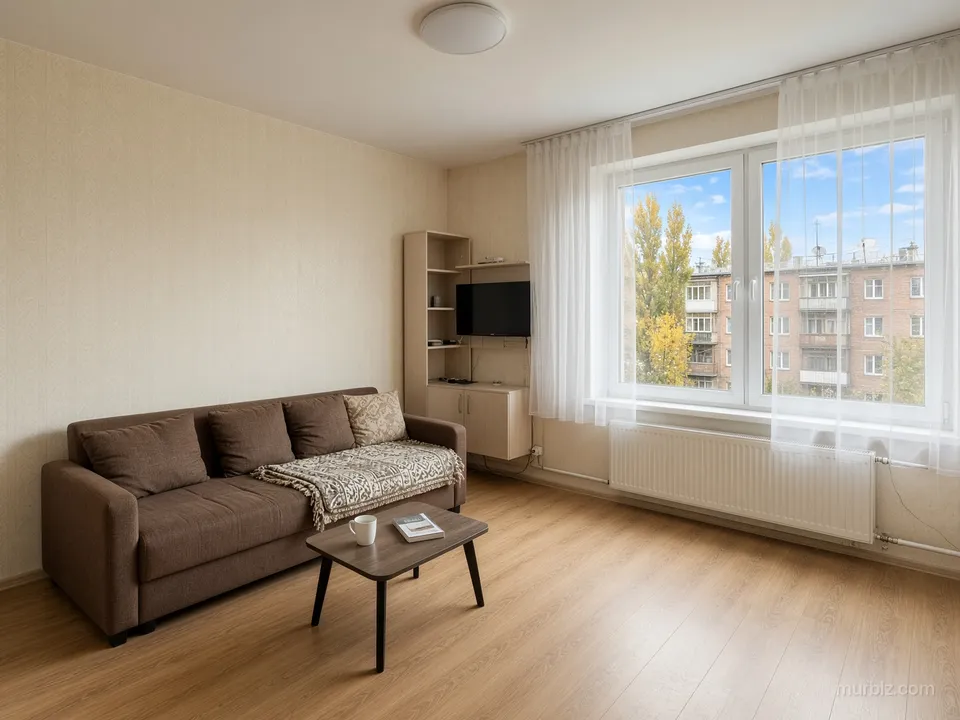 A one-room apartment in the Abay district