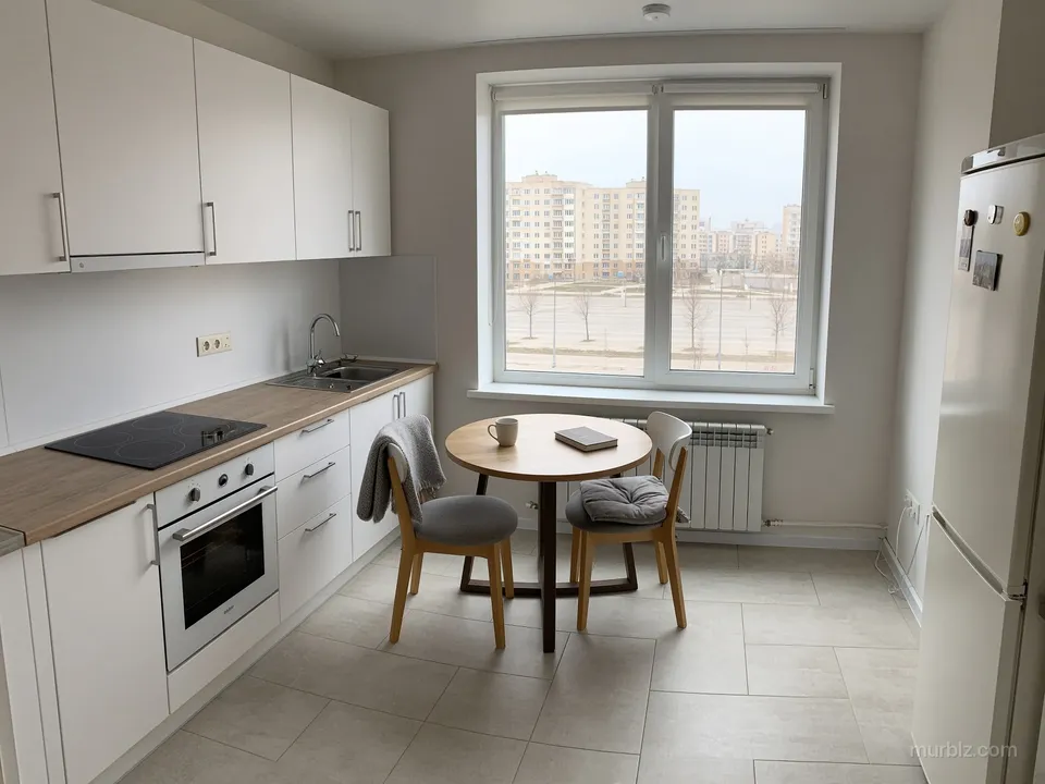 A one-room apartment in the Saryarka district