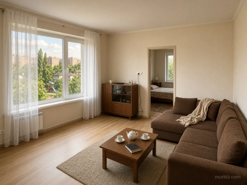 A two-room apartment in the Cheryomushki microdistrict