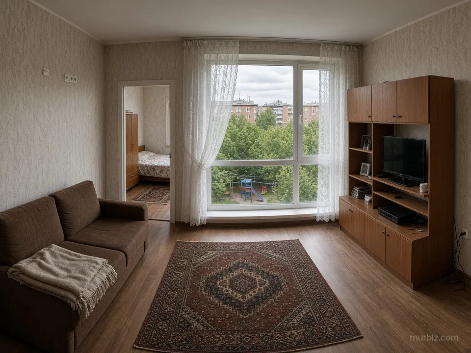 A two-room apartment in the Tunguch microdistrict