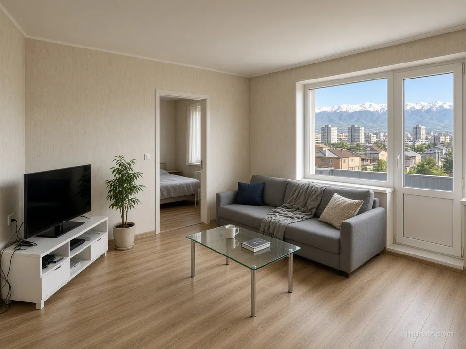A two-room apartment in the 7th microdistrict