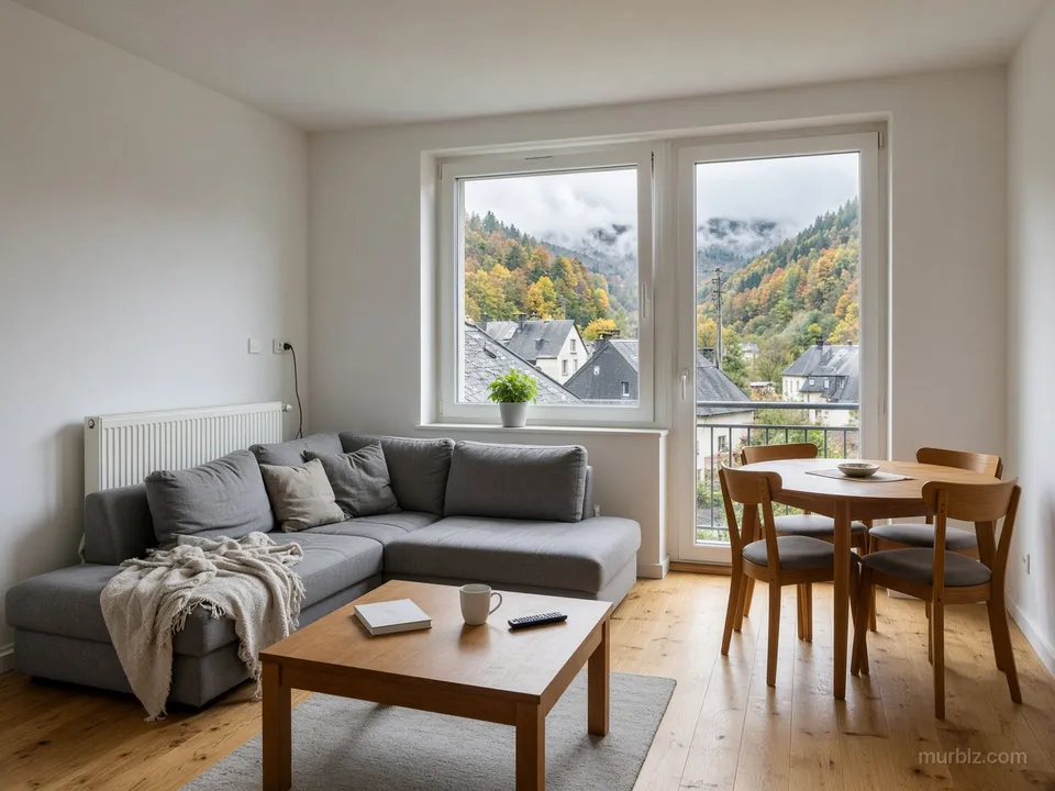Two-bedroom apartment in Clervaux in the Ardennes