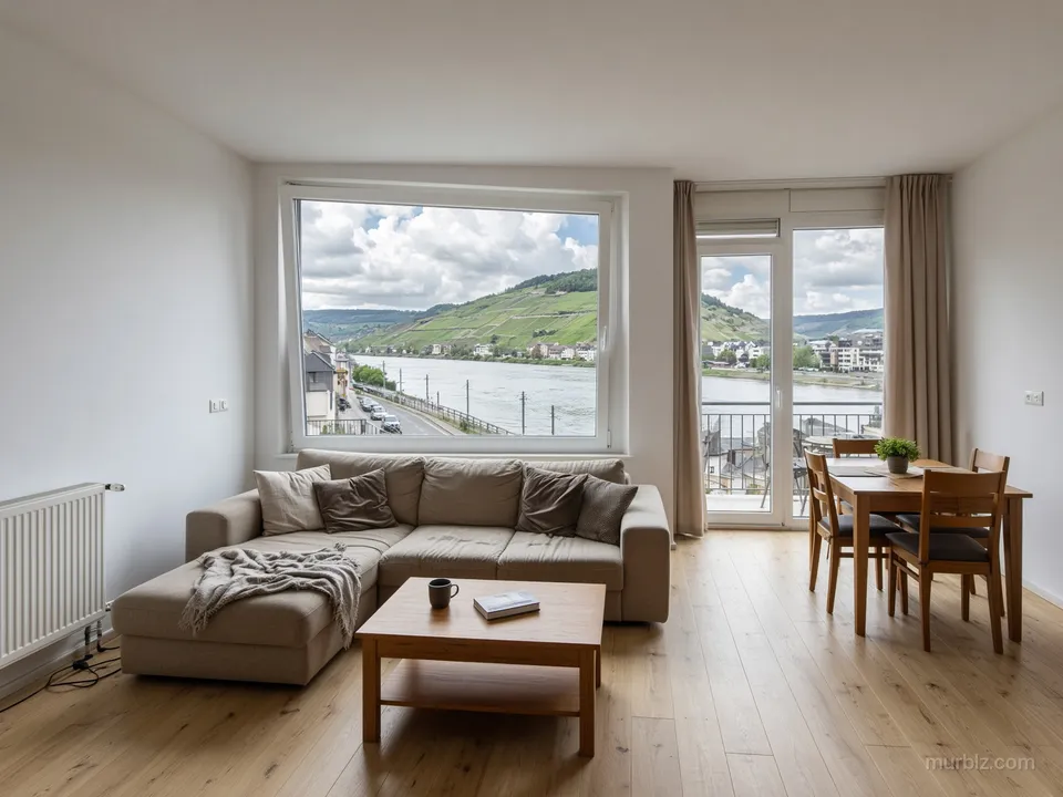 Two-bedroom apartment in Remich on the Moselle