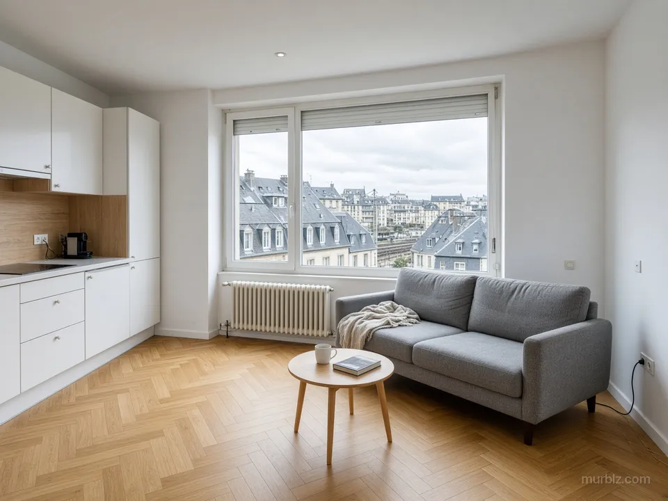 One-bedroom apartment in Hollerich, Luxembourg City