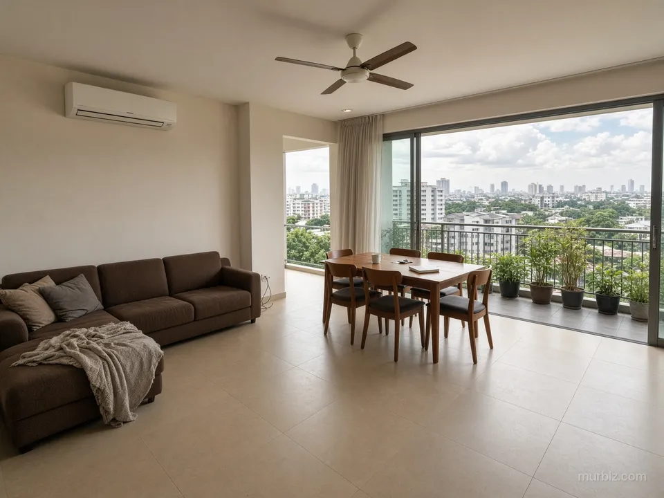 Three-bedroom apartment near the metro in Cheras