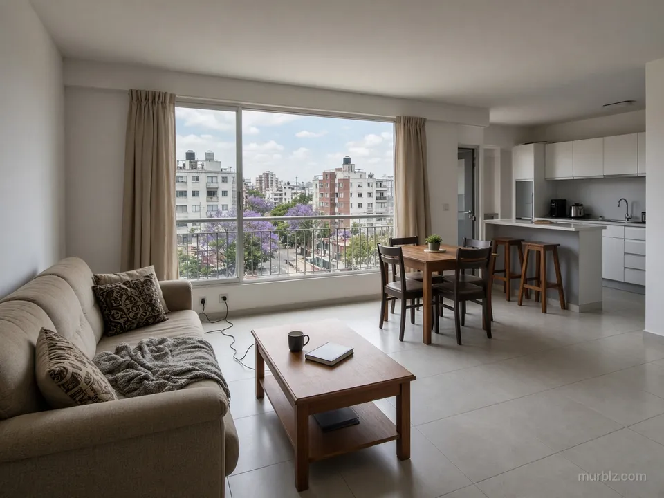 Two-bedroom apartment in Mexico City near the centre