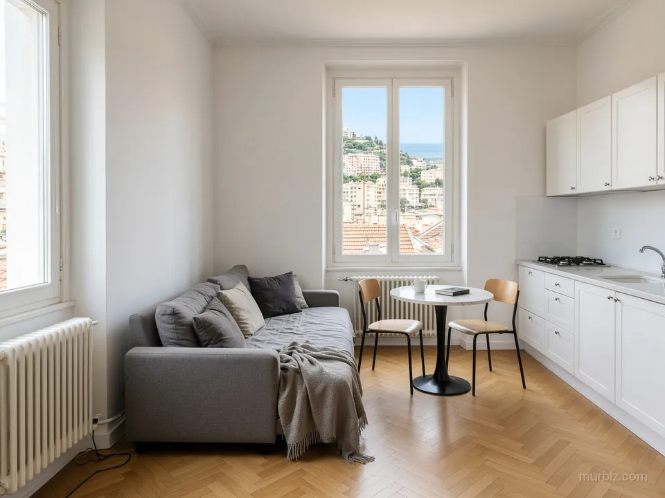 Studio apartment in Moneghetti district