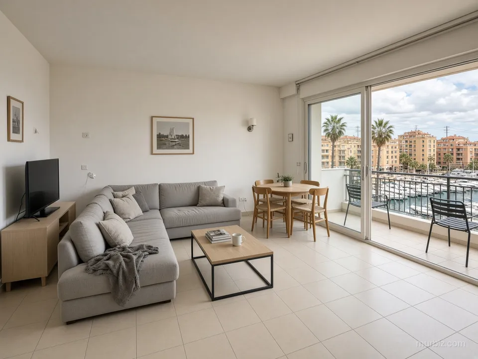 Two-room apartment in Fontvieille district