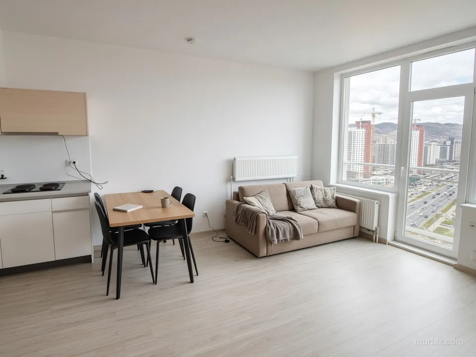 Two-room apartment in a new building in Bayanzurkh