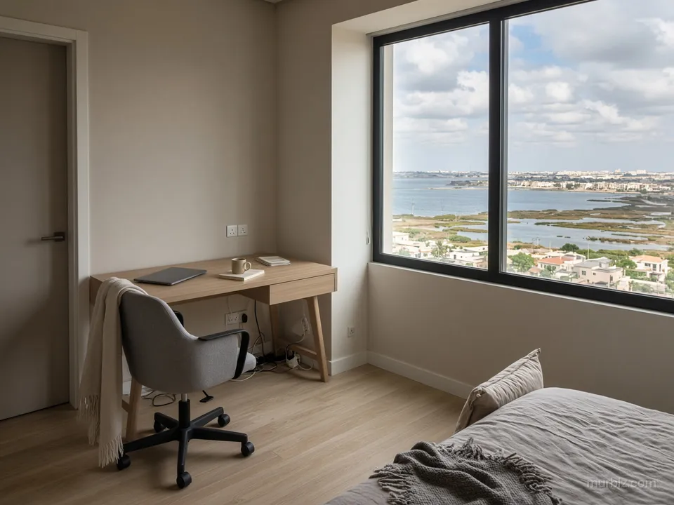 Deniz manzaralı 53 m² 1+1 daire