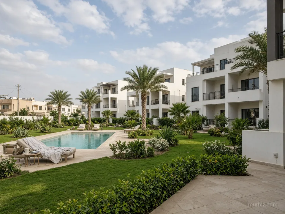 Plaja birkaç dakika mesafede 62 m² 1+1 daire