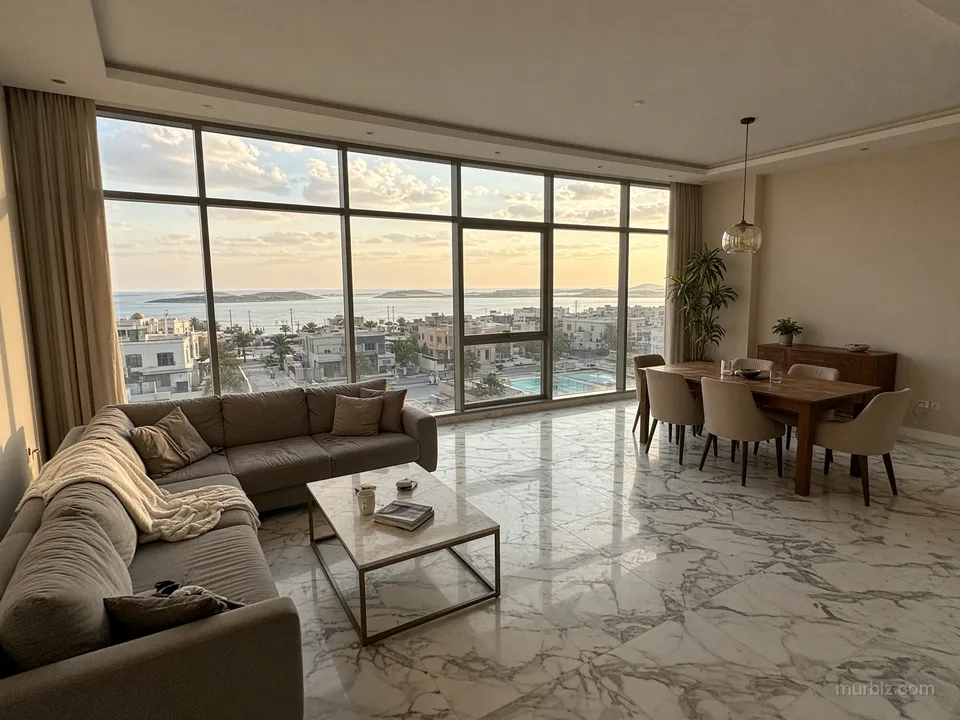 Altın vize için deniz manzaralı 153 m² 2+1 daire