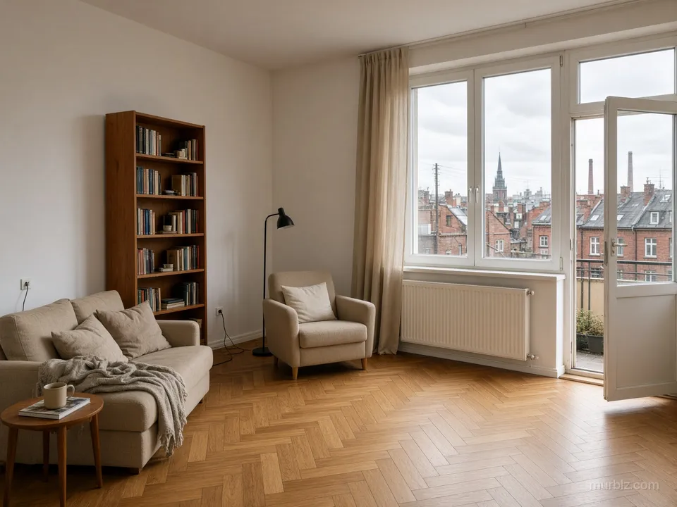 Two-room apartment in Bogucice district