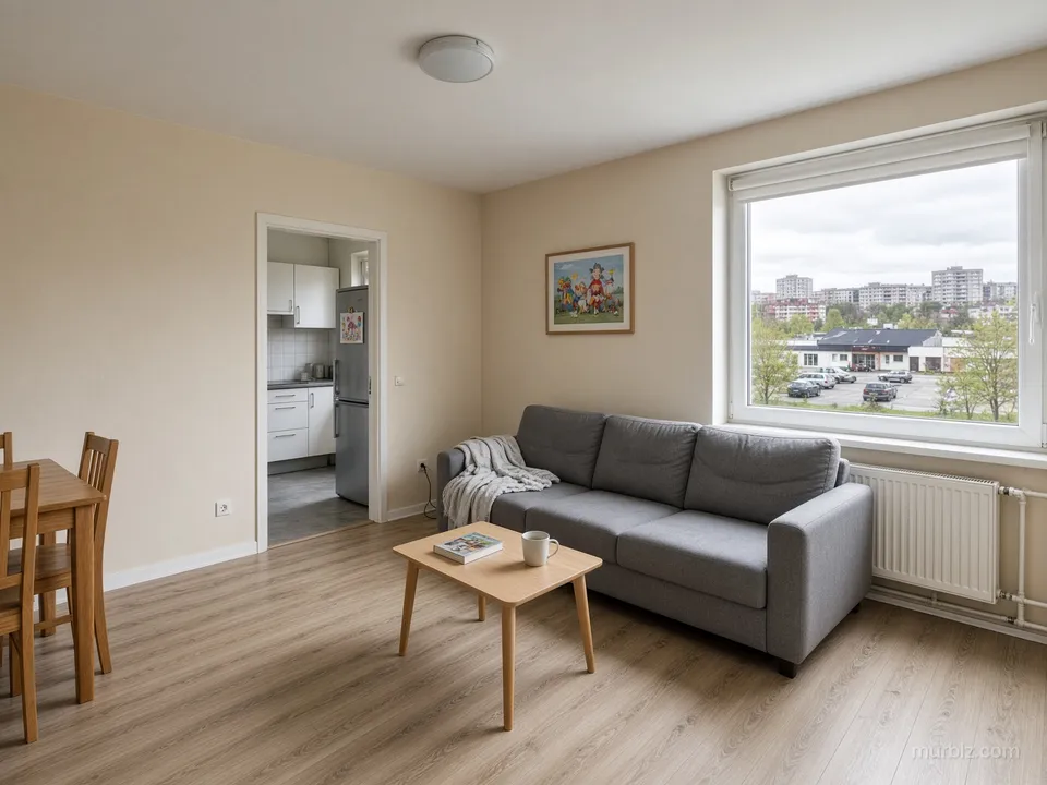 Three-room apartment in Fordon district