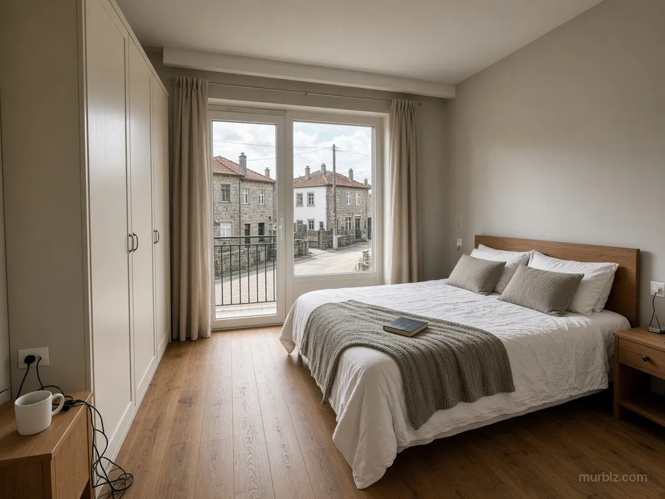 Boavista yakınında balkonlu 43 m² 1+1 daire