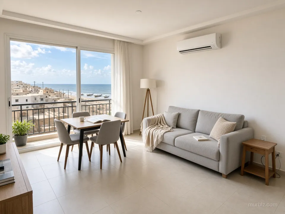 Two-bedroom apartment with an ocean view in Yoff