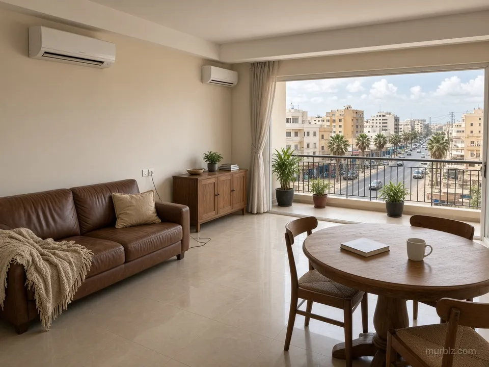 Two-bedroom apartment by the avenue in Liberté 6