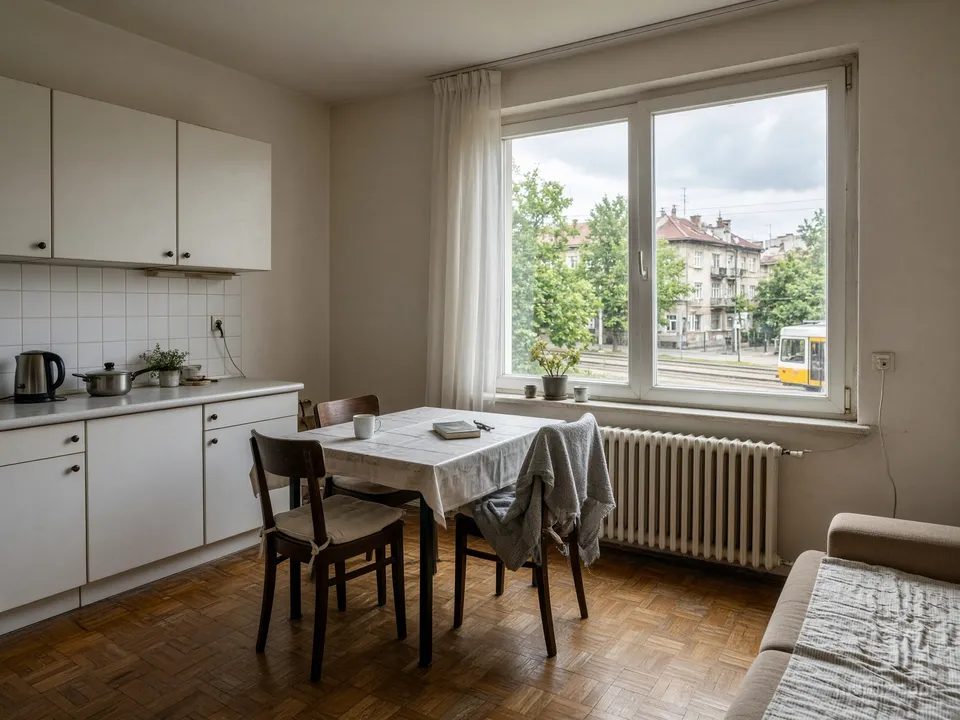Căn hộ ba phòng ngủ 53 m² ở Banovo Brdo