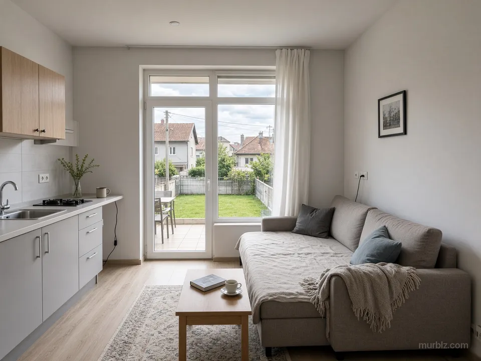 Adice'de yeni binada eşyalı 24 m² stüdyo