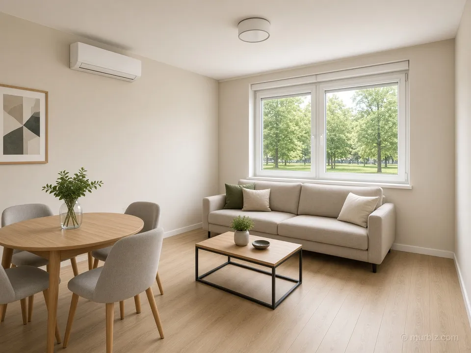 Apartamento de dois quartos reformado junto ao Parque São Sava
